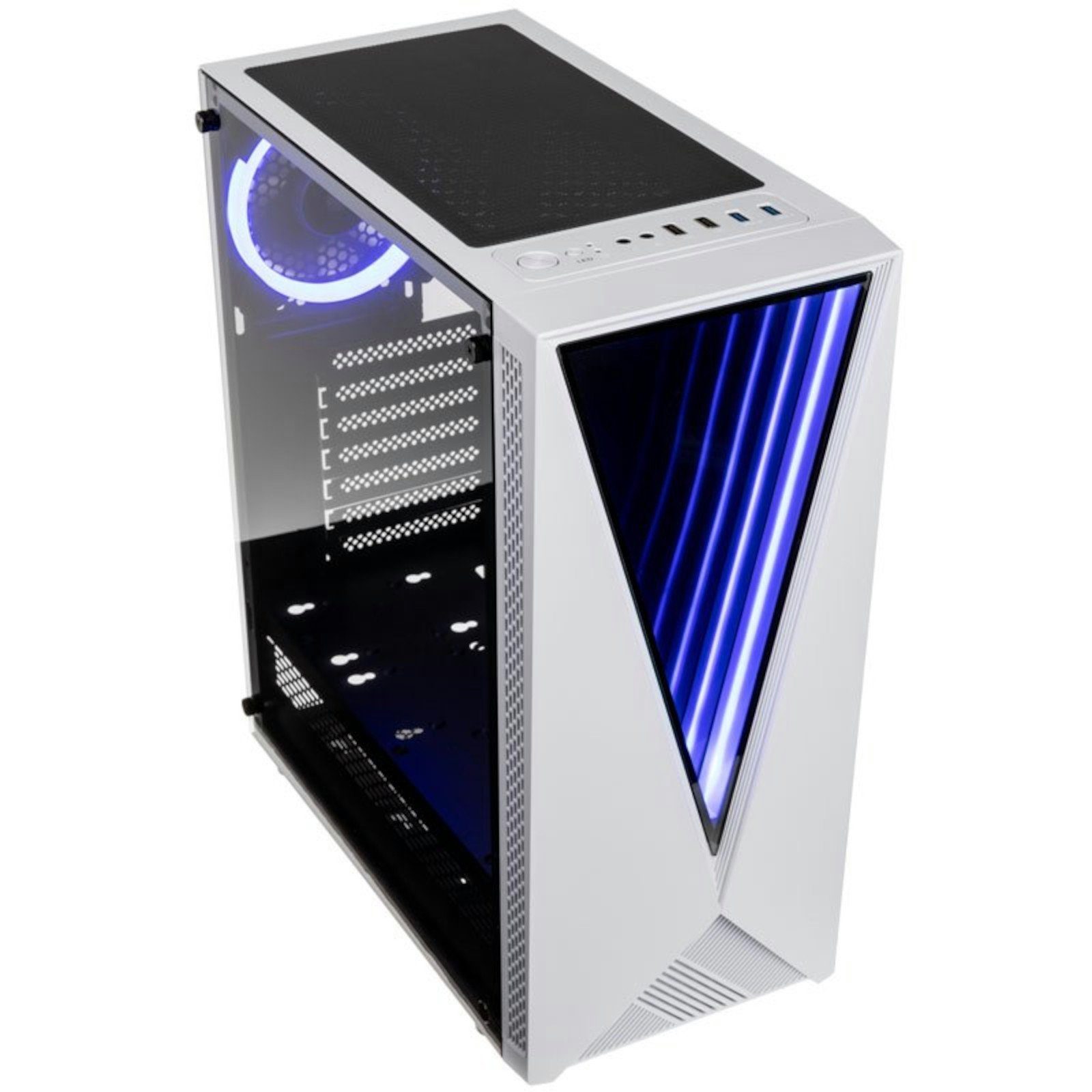 dcl24.de Void RGB Gaming-PC (AMD Ryzen 5 5600G, 16 GB RAM, 1000 GB SSD, Luftkühlung)