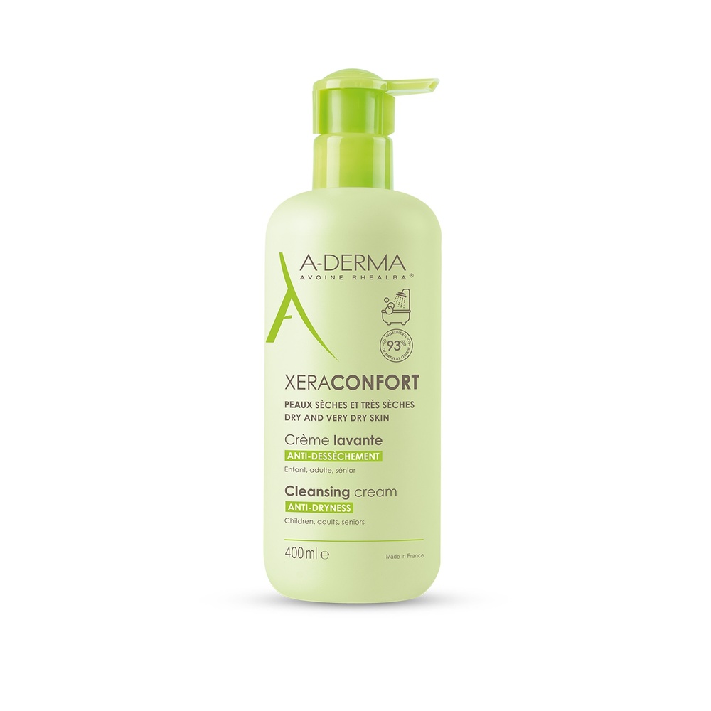 A-Derma Xeraconfort crème lavante anti-dessèchem ent 400ml  Crème lavante