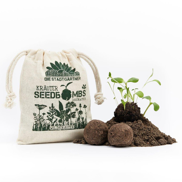 SEEDBOMBS 8ER JUTEBEUTEL
