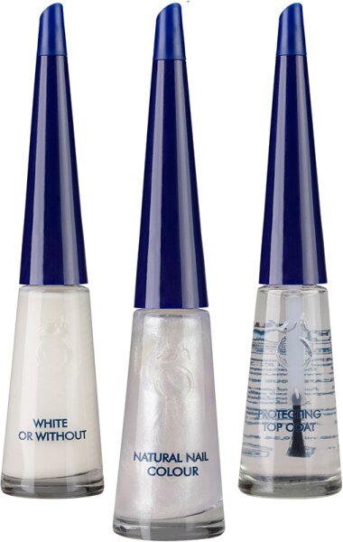 Herôme French Manicure Set Glitter Maniküre-Set