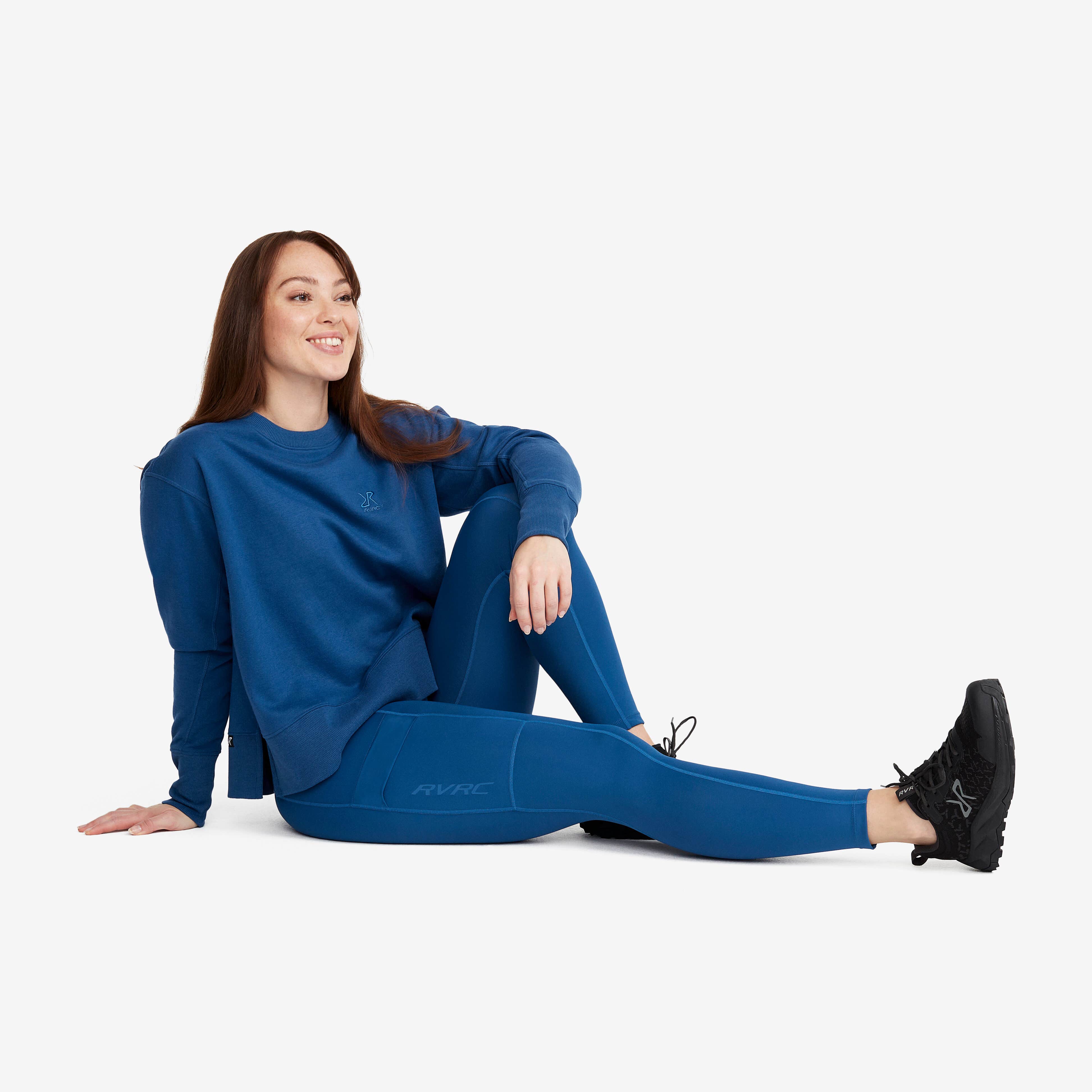 Energy Highwaist Tights Femme True Blue