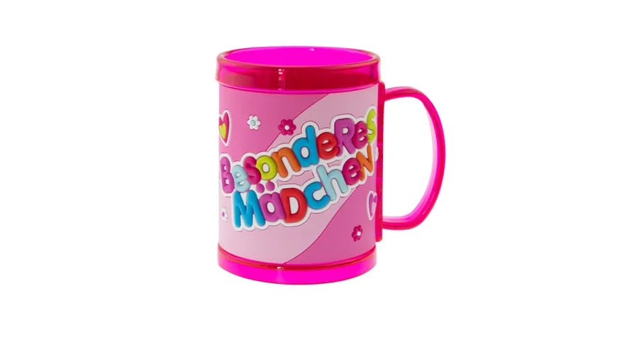 H&H Namensbecher Besonderes Mädchen