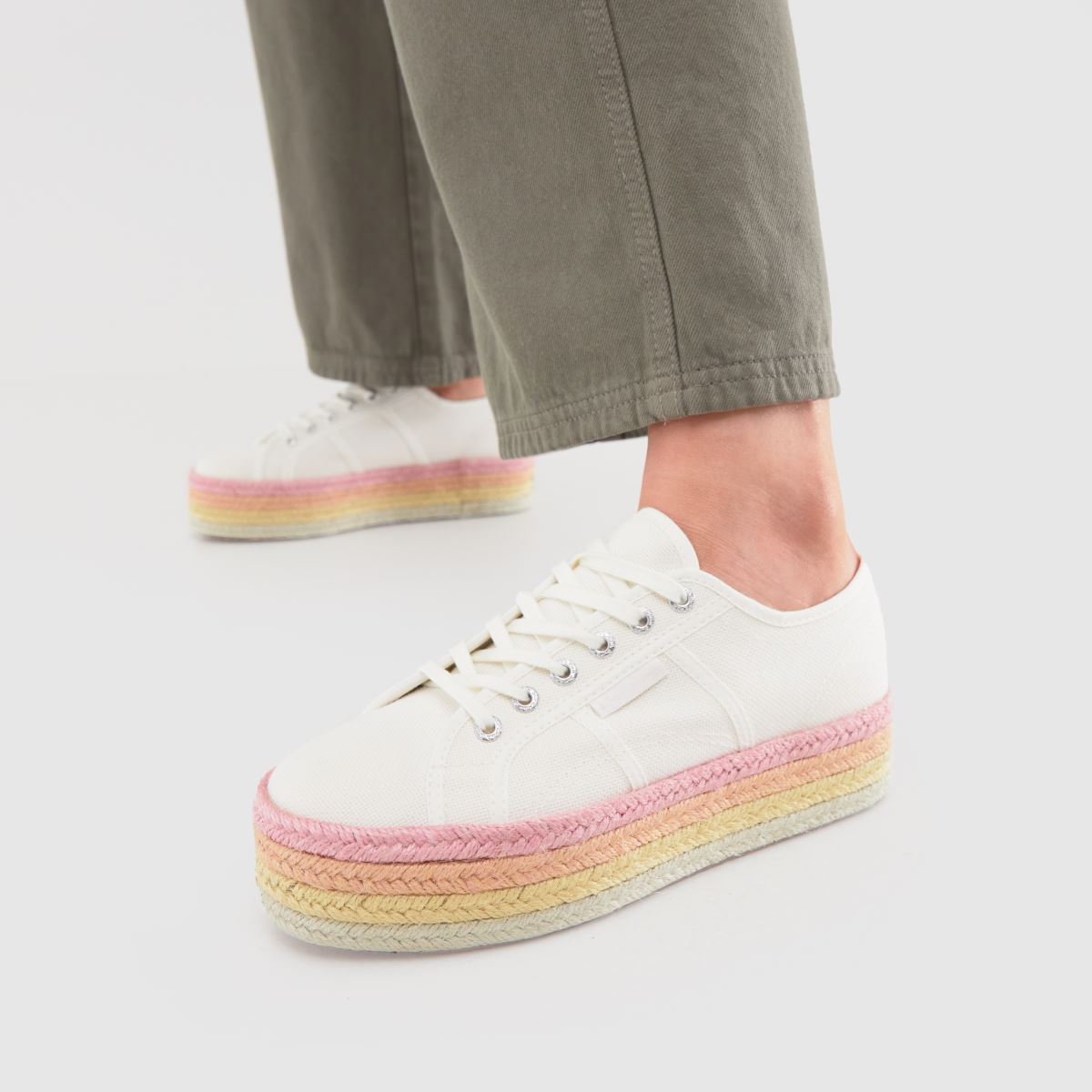 Superga – 2790 – Flerfärgade repsneakers