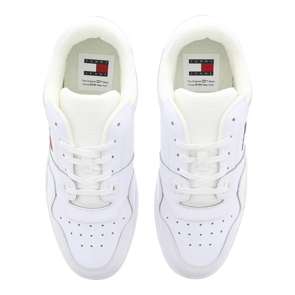 Tommy Hilfiger Retro Basket EM0EM01395-YBR / weiss