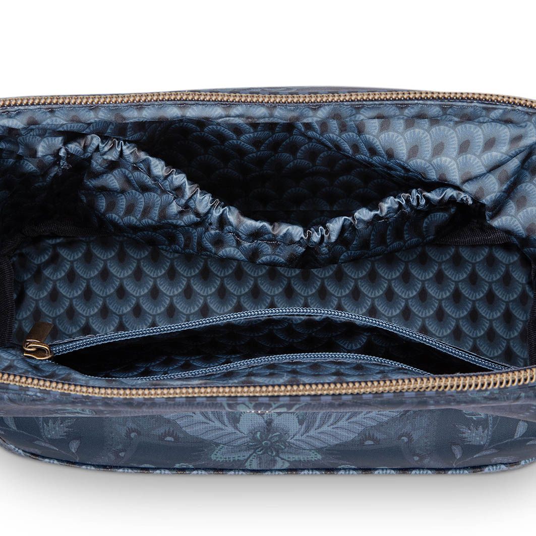 Kyoto Festival Kosmetiktasche Indigo Blau