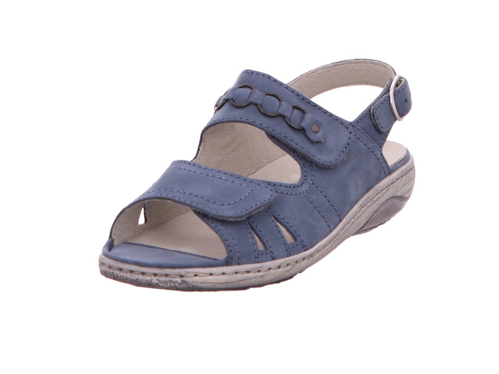 WALDLÄUFER Klassische Sandalen blau Garda