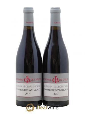 Nuits Saint-Georges 1er Cru Clos des Forêts Saint-Georges Domaine de l'Arlot  2017 - Lot de 2 Bouteilles