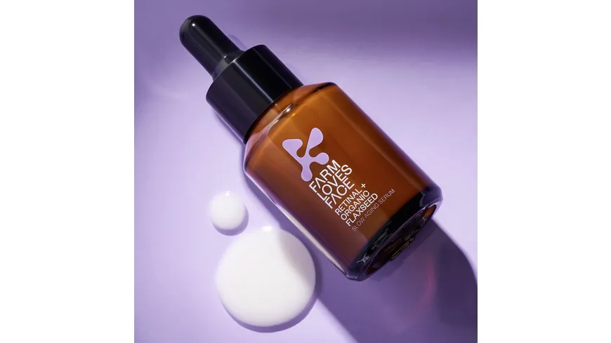 Farm Loves Face Retinal + Bio-Leinsamen Slow Aging Serum 28 ml