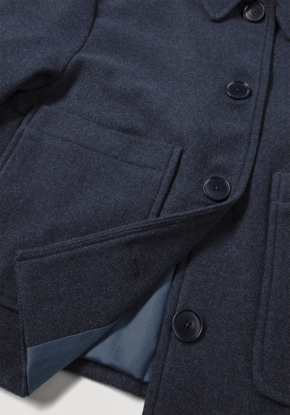 Jacke BetterRecycling aus Merinowolle