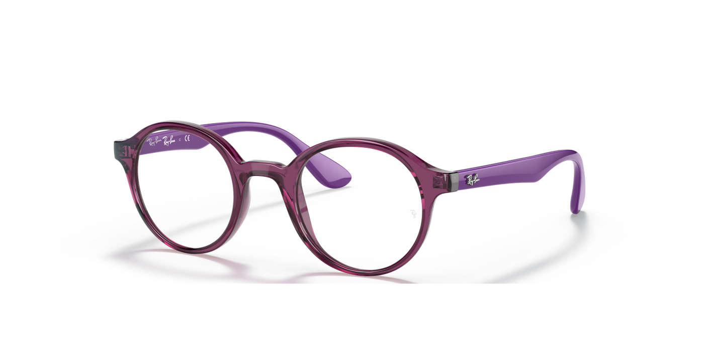 RB1561 OPTICS KIDS - Fuchsia Transparent Lucios