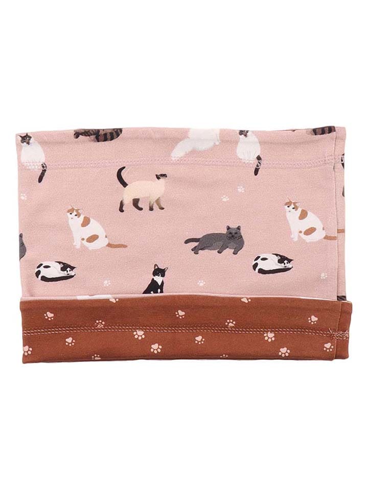 Walkiddy Wende-Loop-Schal in Rosa/ Hellbraun - (L)25 cm günstig kaufen onesize
