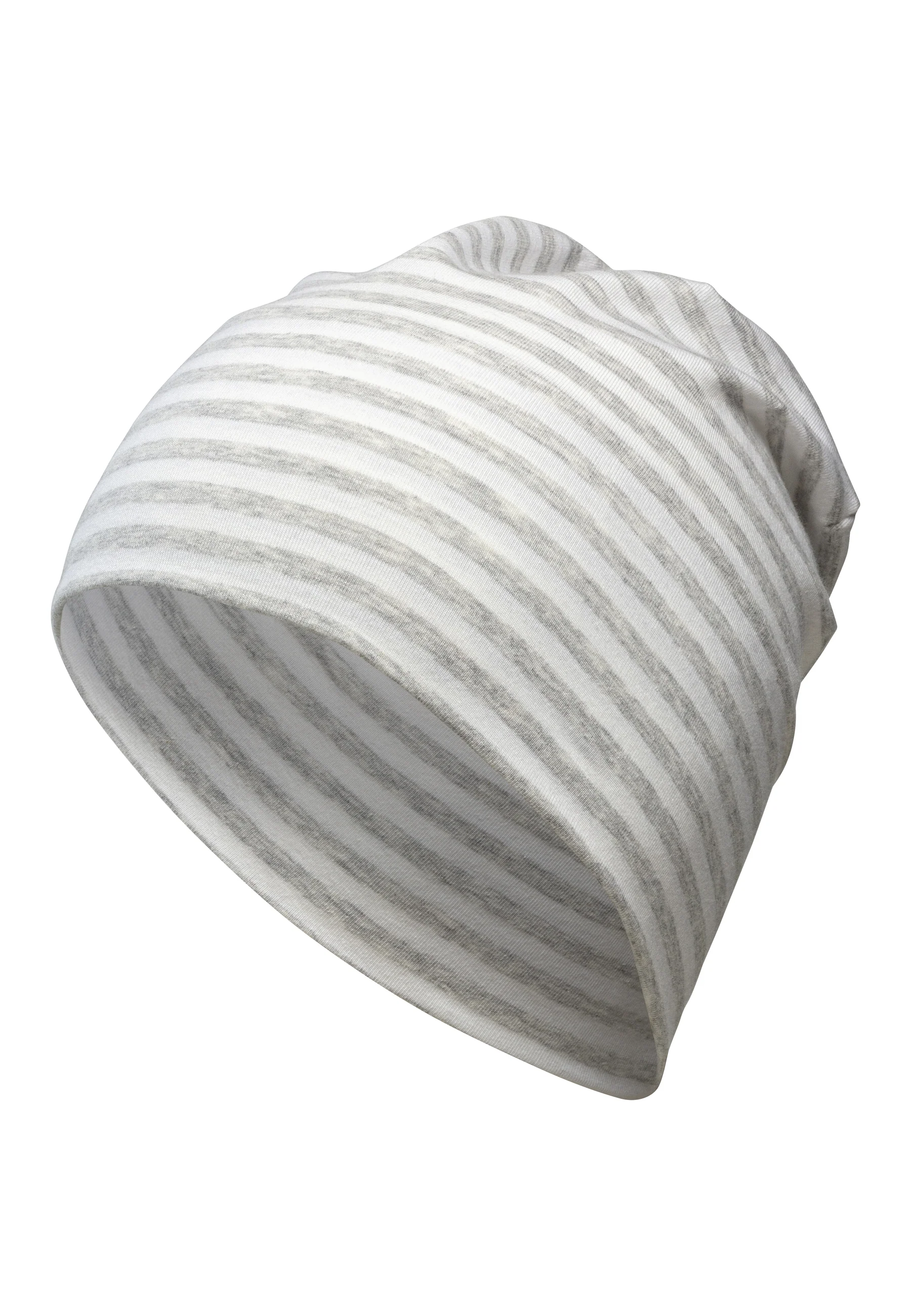 OCS Slouch-Beanie aus Singlejersey Melangeoptik