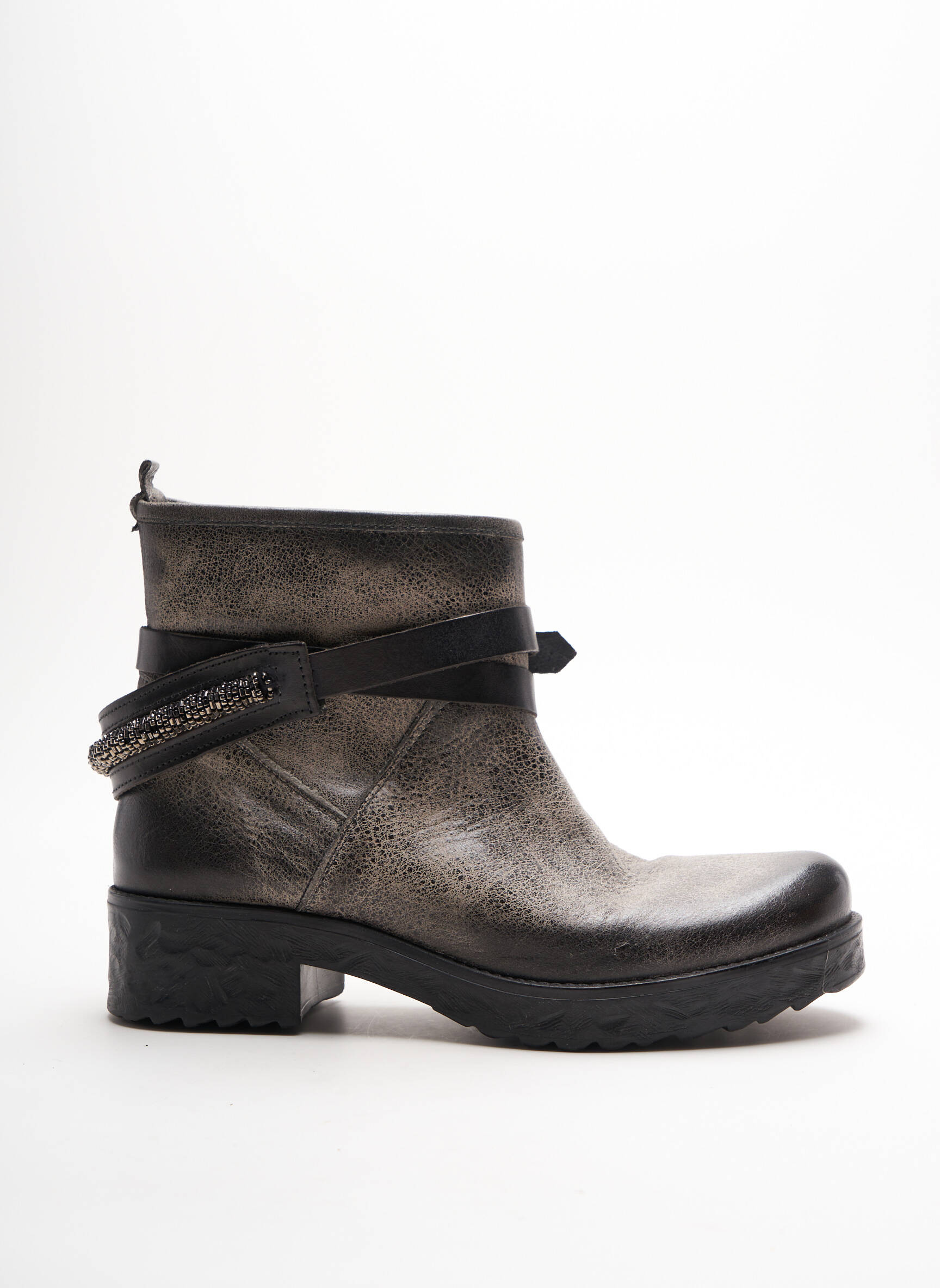 Looking Bottines Femme couleur gris