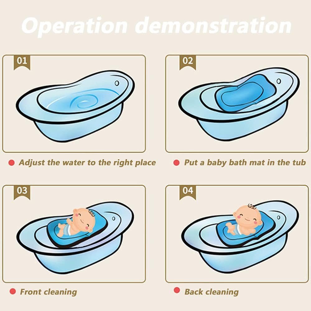 UE Stock Badewanneneinhängesitz Baby Badekissen Badewanne Unterstützung Badezubehör Für Neugeborenen, *** BESTER PREIS ***