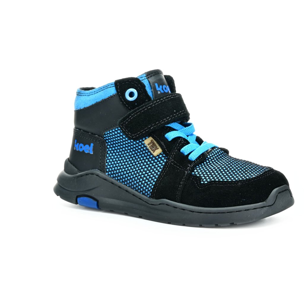 Koel4kids Sky Tex Royal Blue Winter-Barfußschuhe