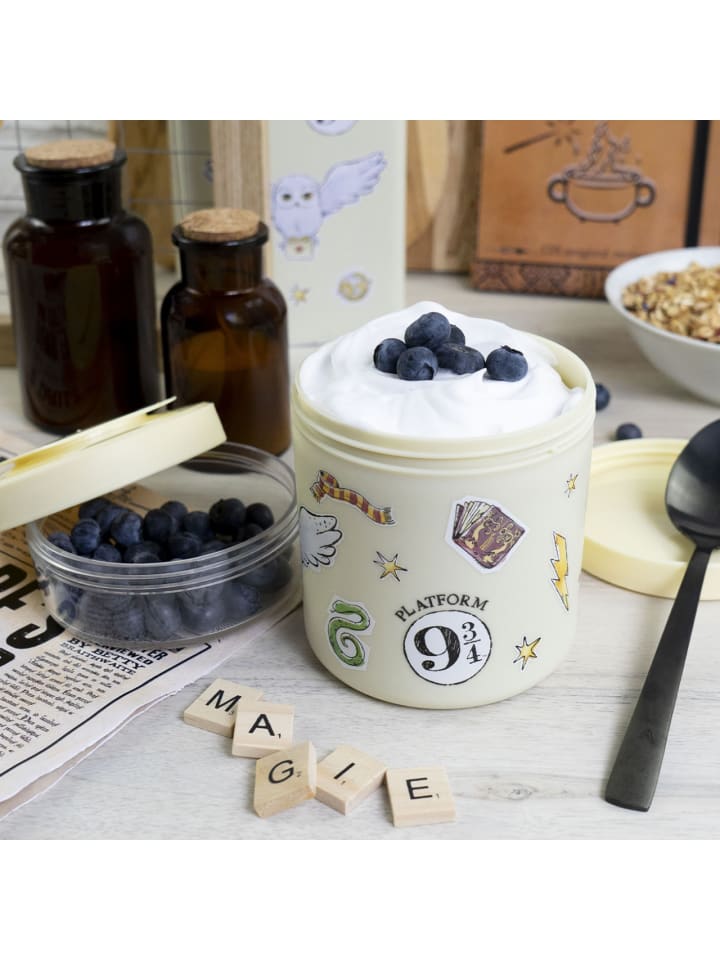 Geda Labels Food to go Becher Harry Potter Eule in Gelb - 500ml günstig kaufen onesize