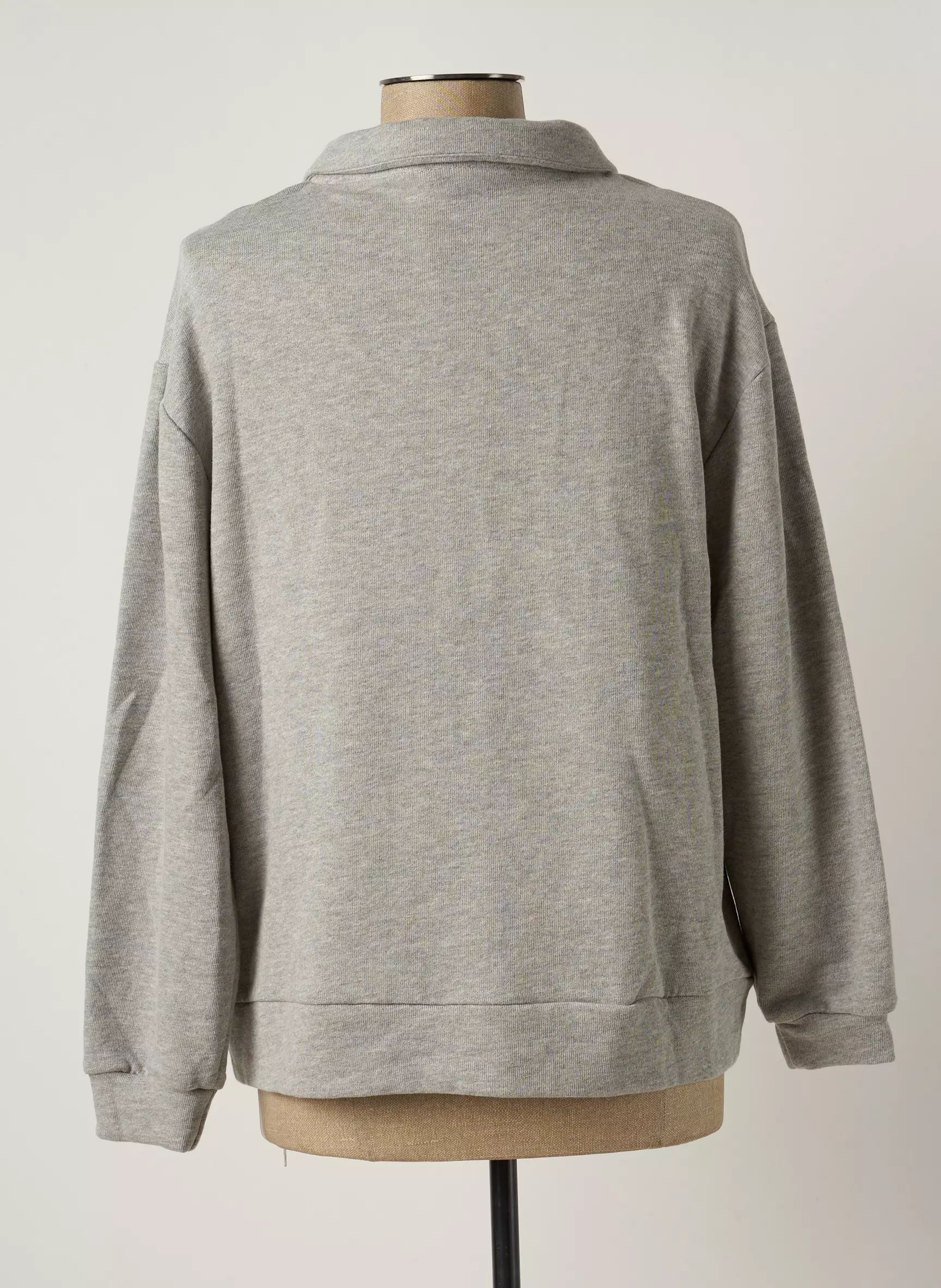 Janis John Sweats Femme couleur gris