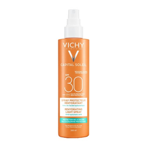 Vichy Capital Soleil zaščitni sprej proti dehidraciji SPF 30 200 ml