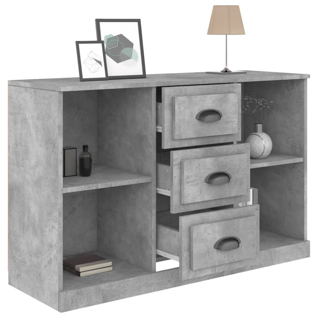vidaXL Sideboard Sideboard Betongrau 104,5x35,5x67,5 cm Holzwerkstoff (1 St)