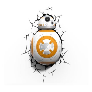 Star Wars Episode VII 3D LED Leuchte BB-8 30 cm
