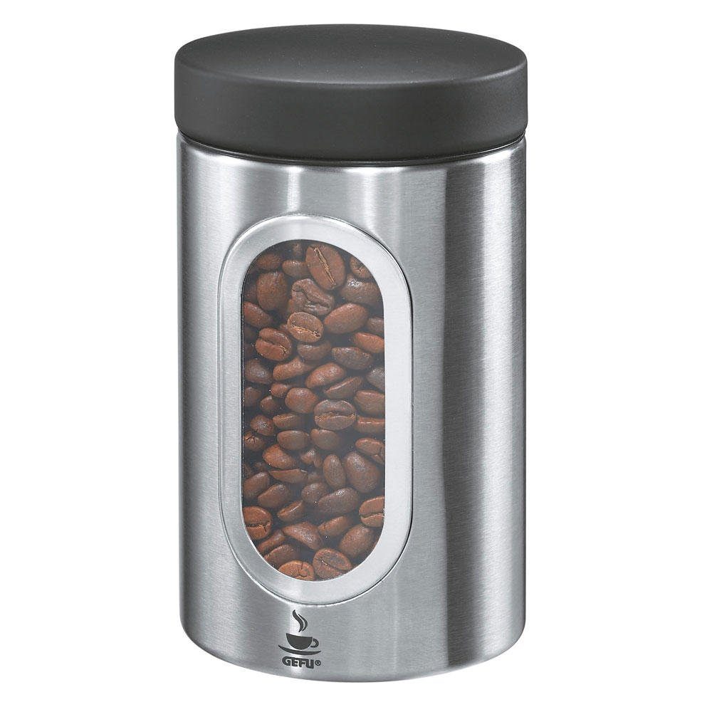 GEFU Vorratsdose Piero Kaffee Aroma Paddose 250 g, Edelstahl, (1-tlg)