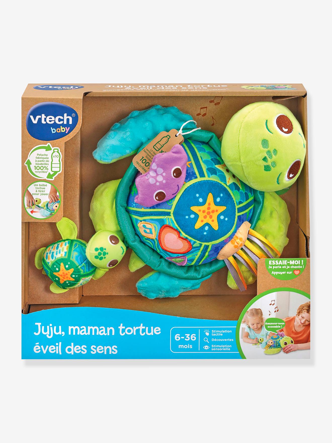 Juju, maman tortue éveil des sens