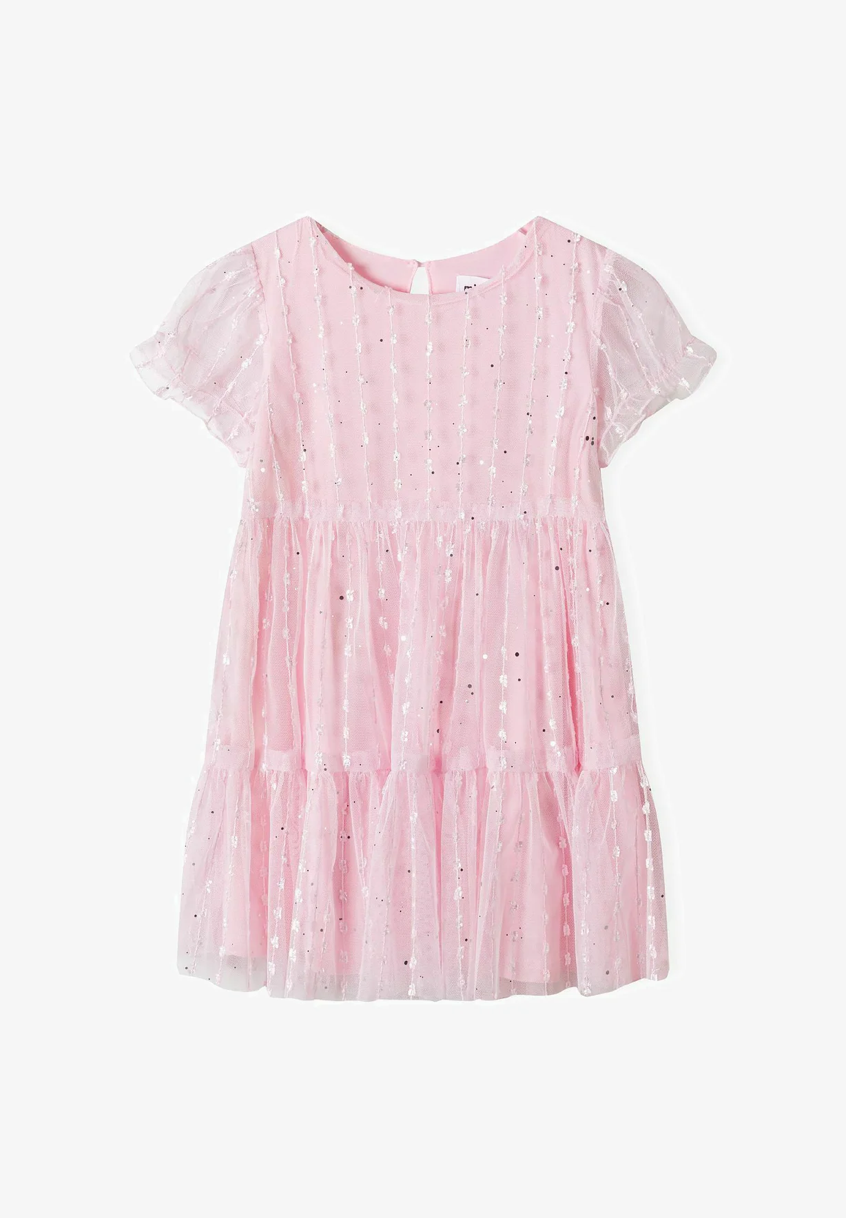 MINOTI SPARKLE SEQUIN MANGA CORTA - FIESTA - Vestido elegante