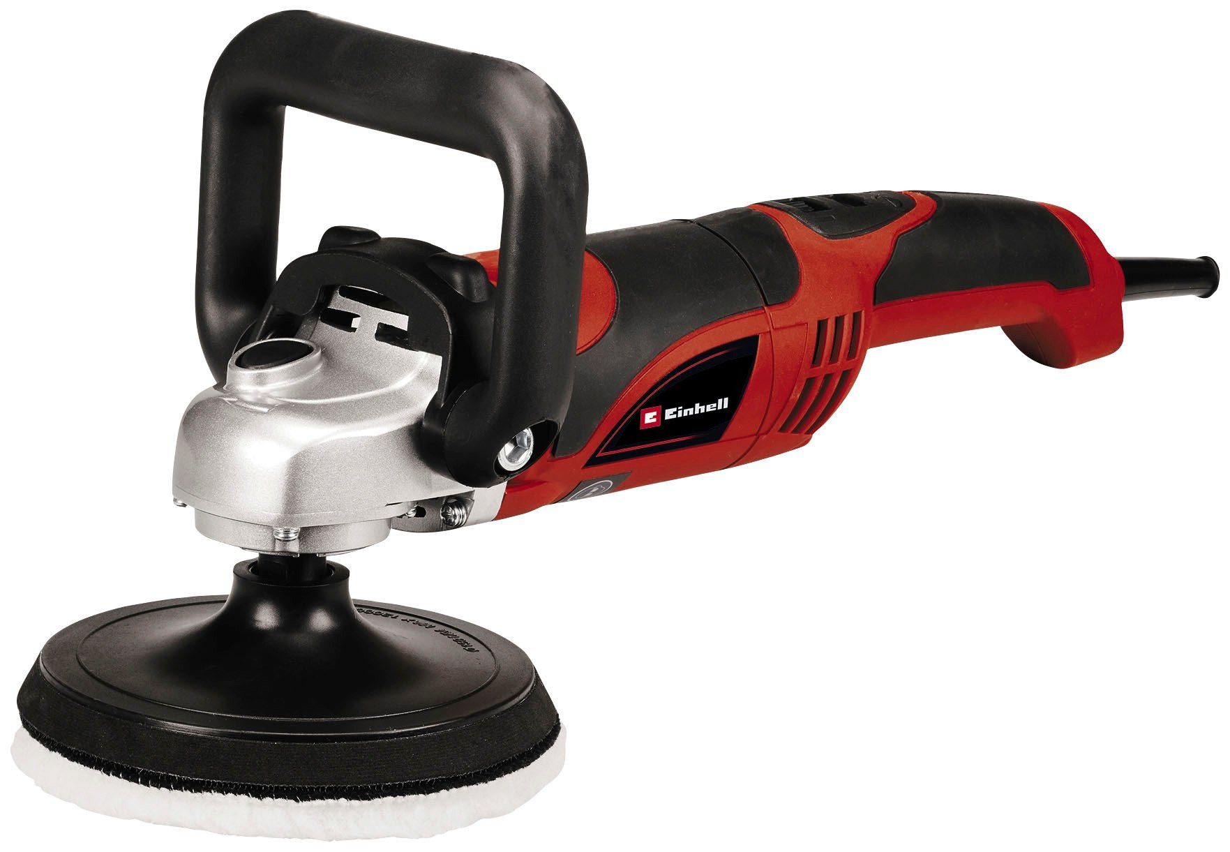 Einhell Poliermaschine CC-PO 1100/150 E, (Set, 10 tlg., inkl. umfangreichem Polier- und Schleifzubehör), Polieren und Schleifen in einem Gerät, max. 3500 U/min