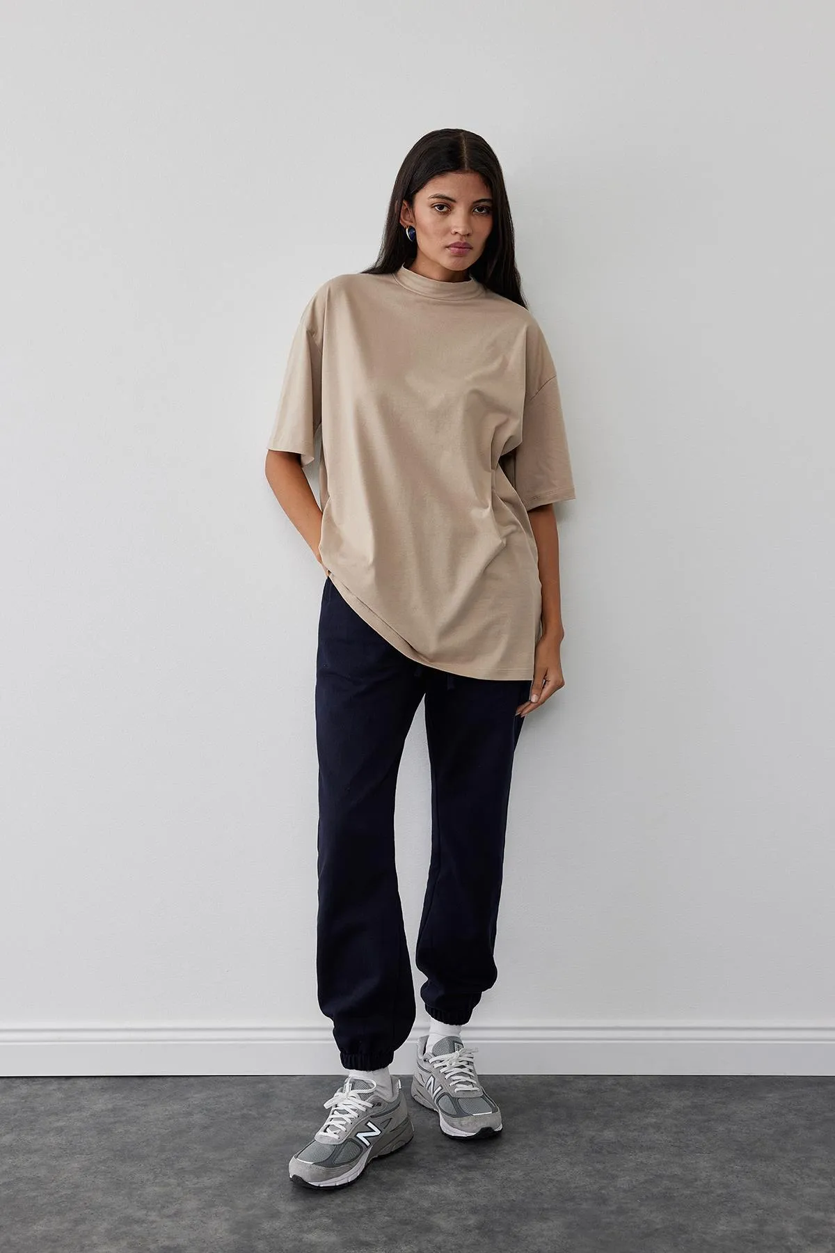 Suud Collection  T-Shirt - Grau - Regular Fit