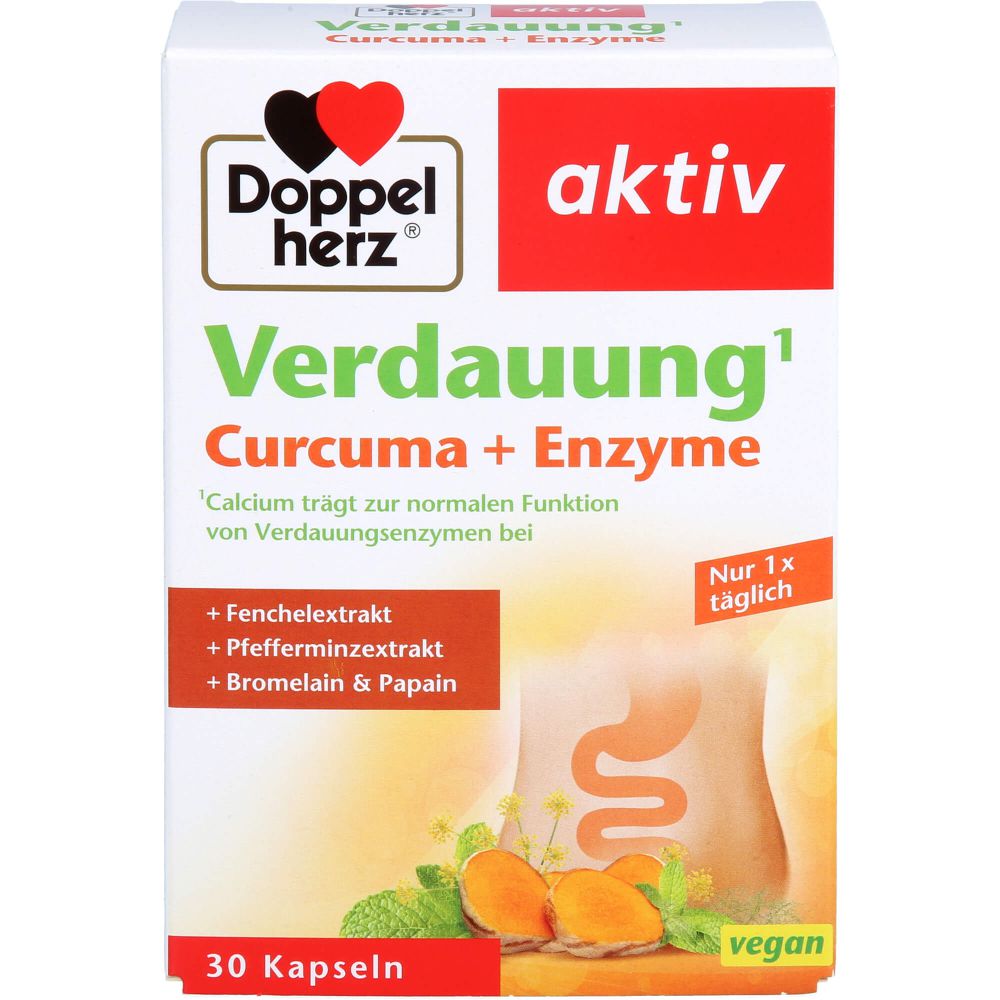 Verdauung Curcuma+Enzyme Kapseln