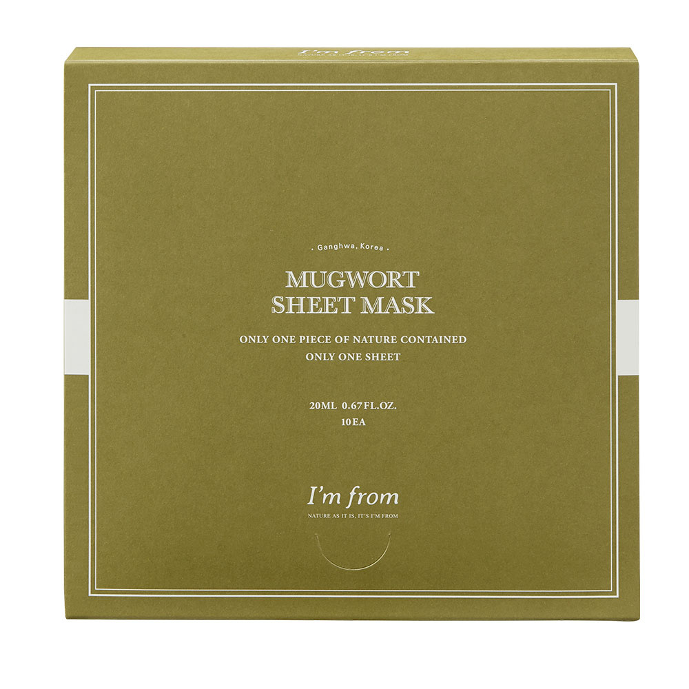 I’m From I'm from Mugwort Sheet Mask - 10x Masque