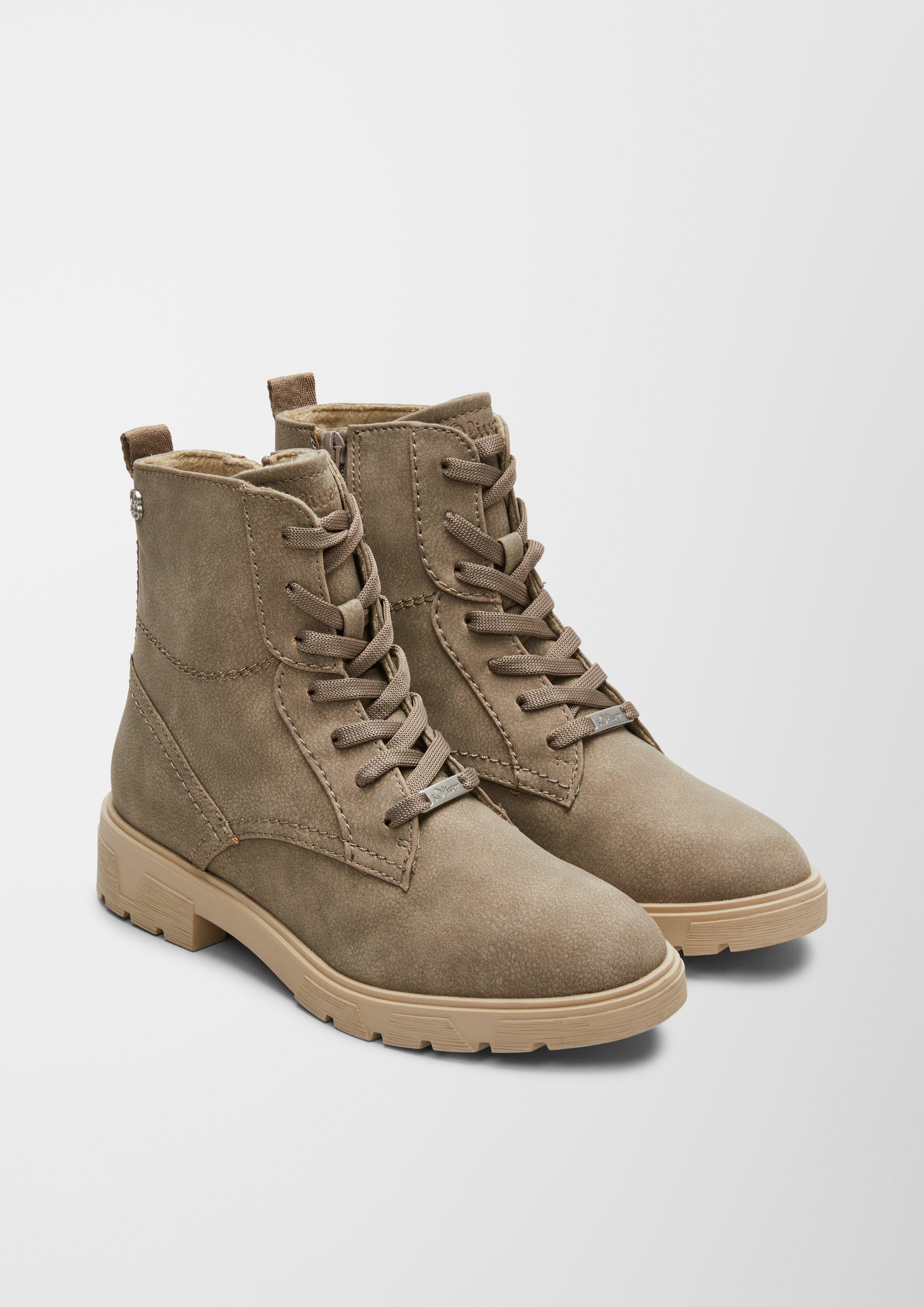 Schnürboots mit Reißverschluss  6006564-341