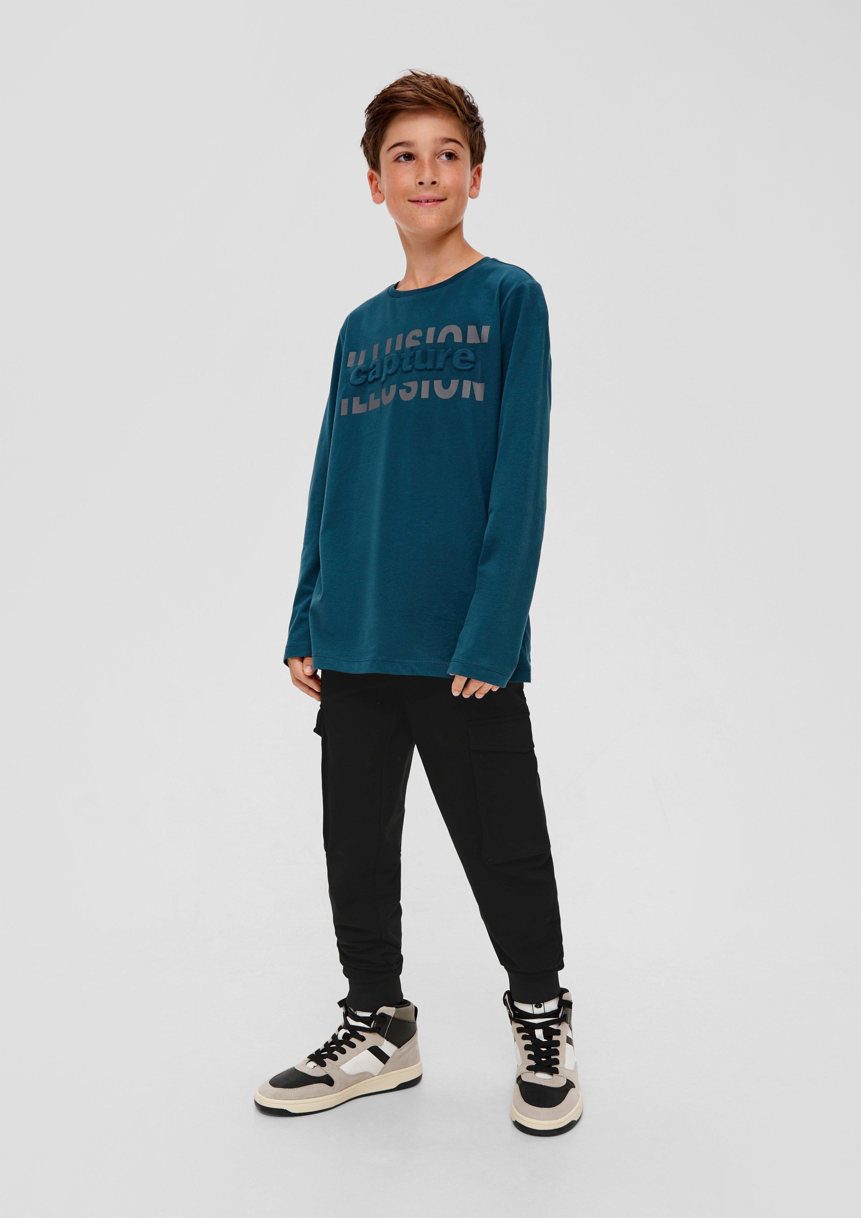 Cargohose aus Sweat  2134032-9999