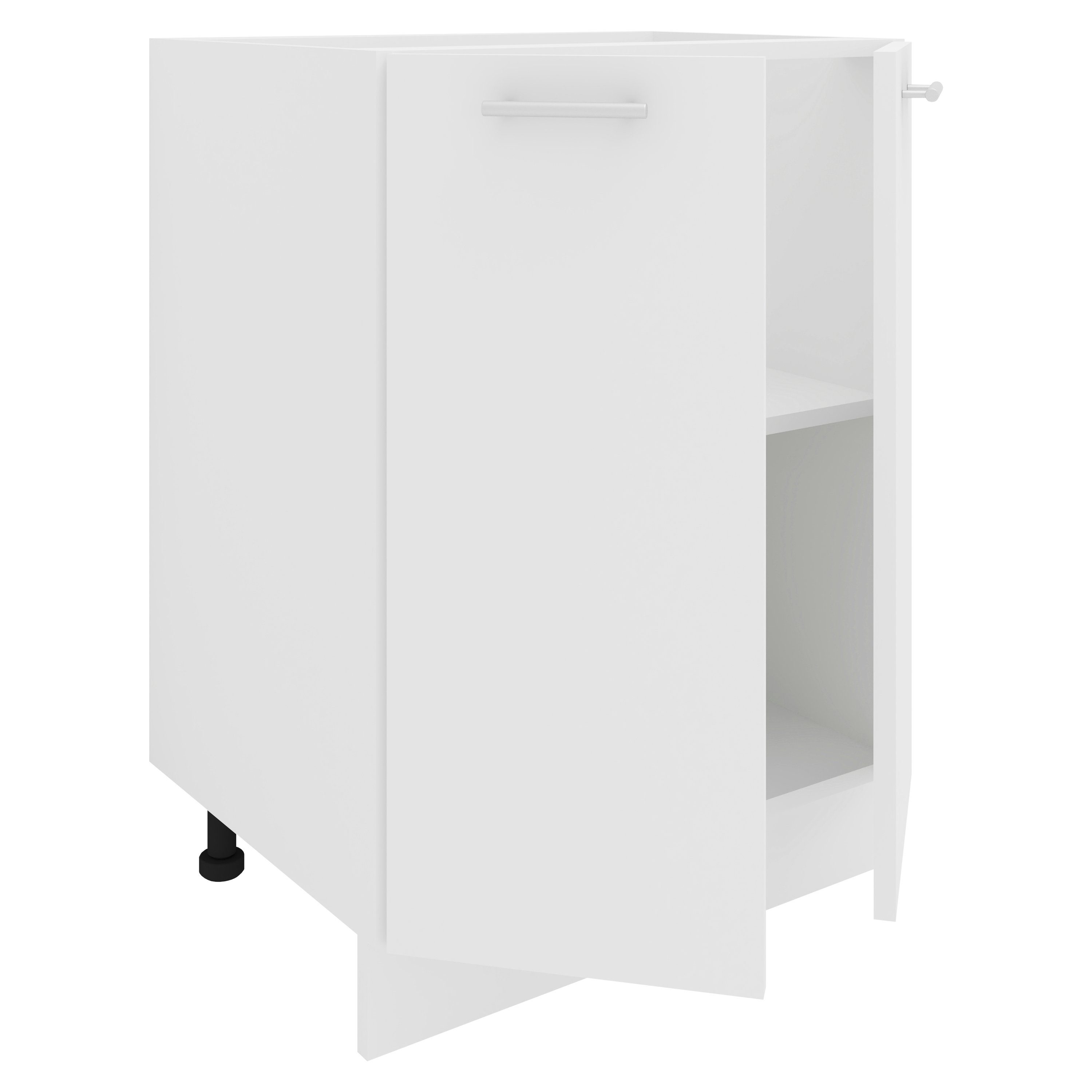 VCM Unterschrank Küchenschrank B 60 cm Unterschrank Drehtüren Esilo