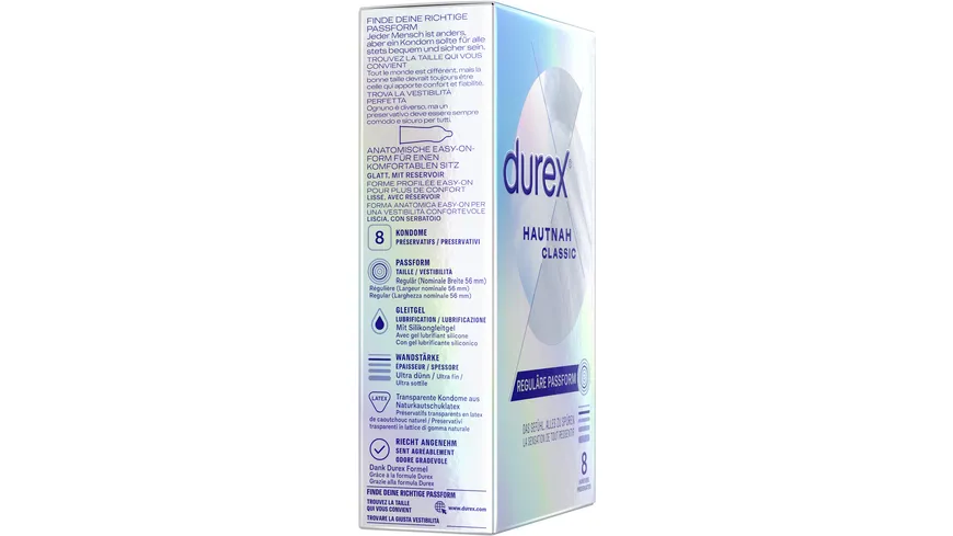 Durex Kondome Hautnah Classic