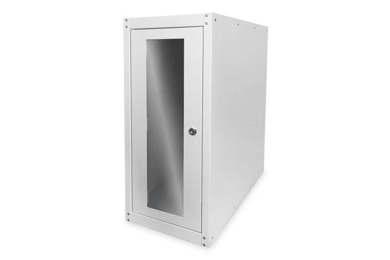 Digitus Computergehäuse DN-CC 9001 Aluminium, Gehärtetes Glas Grau