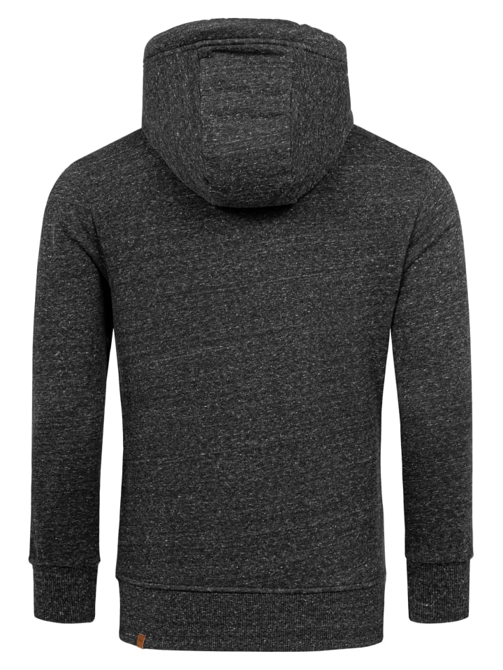 Amaci&Sons Kapuzenpullover HENDERSON in Schwarz günstig kaufen
