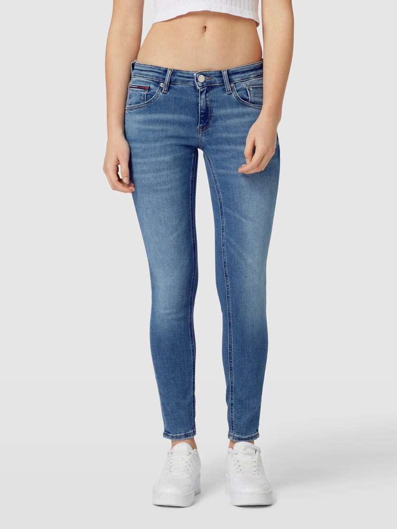 Jeans im 5-Pocket-Design Modell 'SCARLETT' in blau