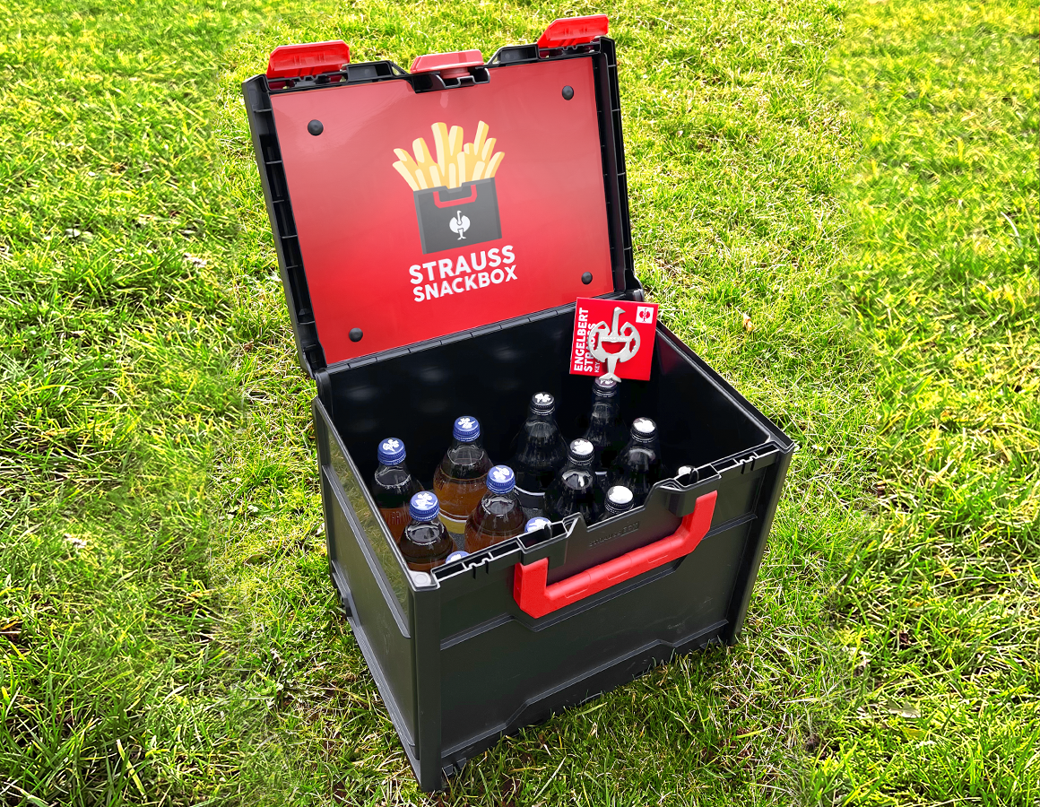 STRAUSSbox Dosen-/Flaschenhalter-Set 340 midi