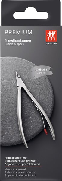 ZWILLING Beauty Premium Nagelhautzange - silver Nagelhautentferner