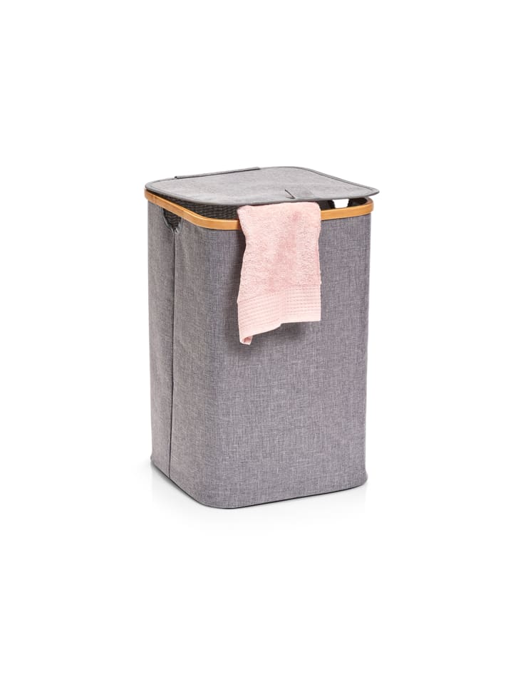 Zeller Present Wäschesammler in grau günstig kaufen onesize