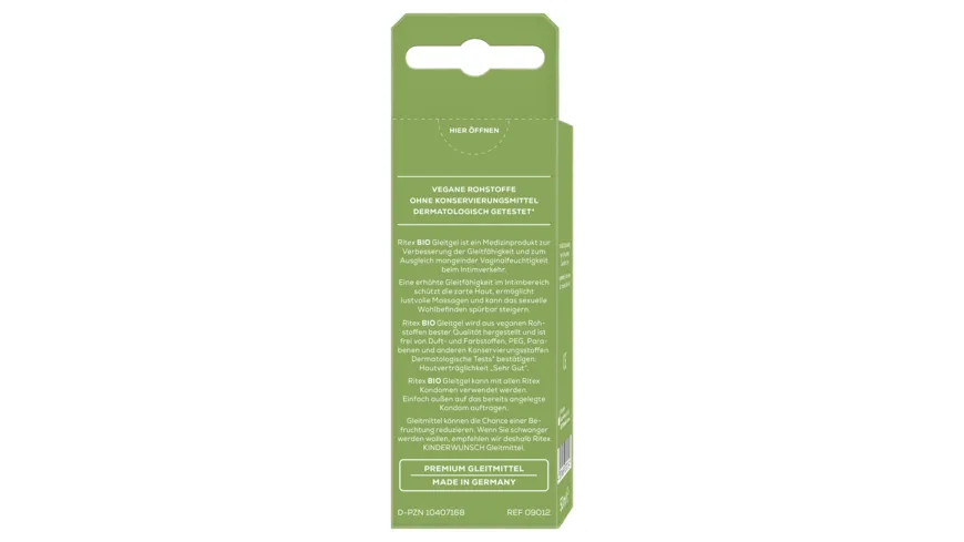 Ritex Gleitgel BIO vegan 50 ml