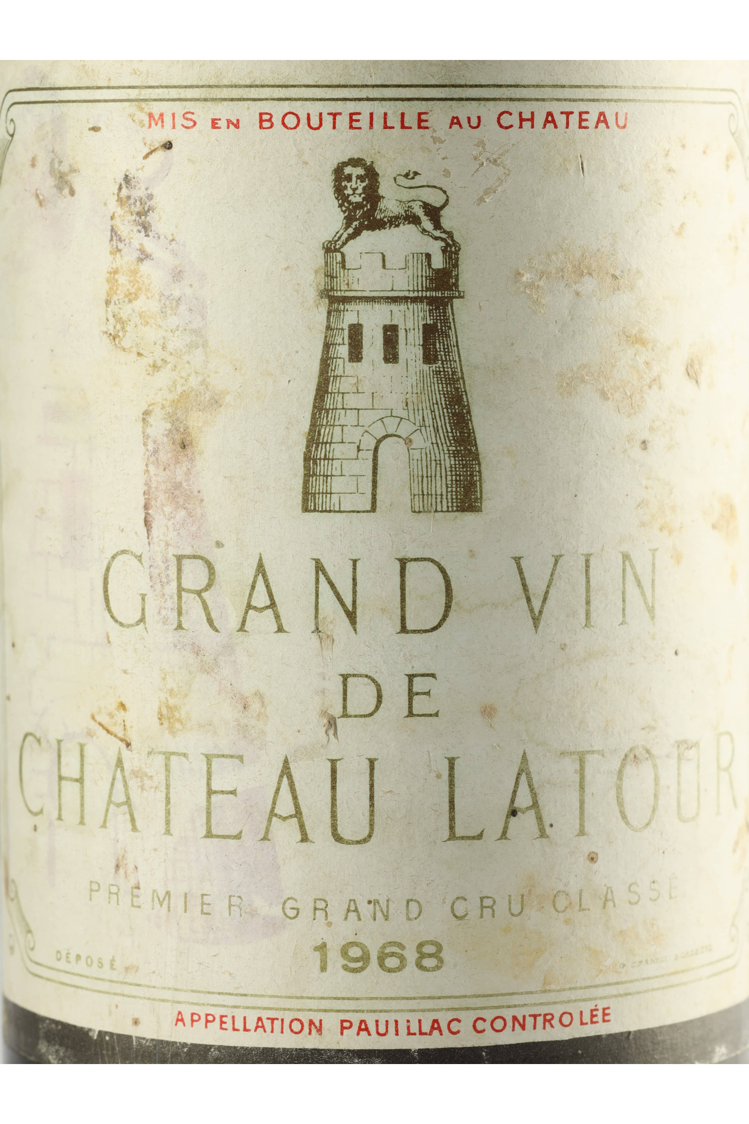 Château Latour 1968, Pauillac