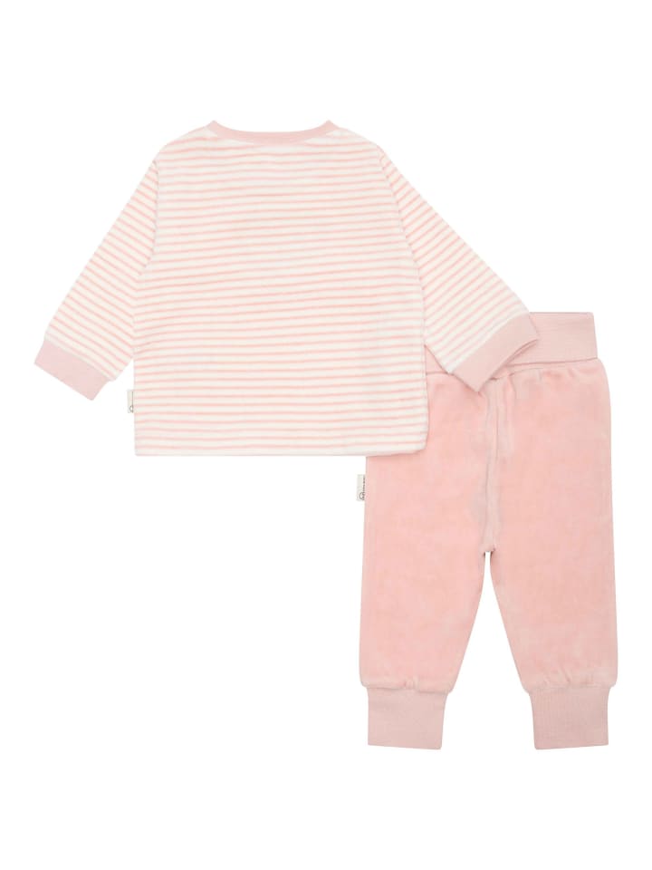 Steiff Strampler in Rosa/Weiß günstig kaufen