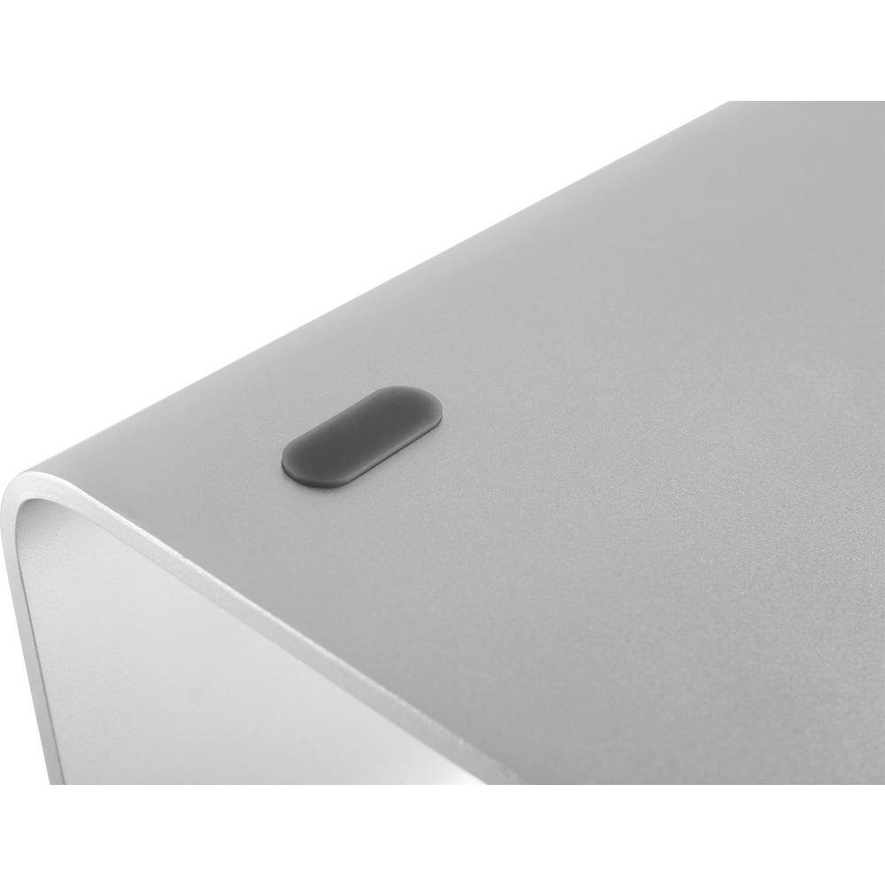 Renkforce Aluminium Laptoperhöhung mit drehbarem Fuß für Laptop-Ständer