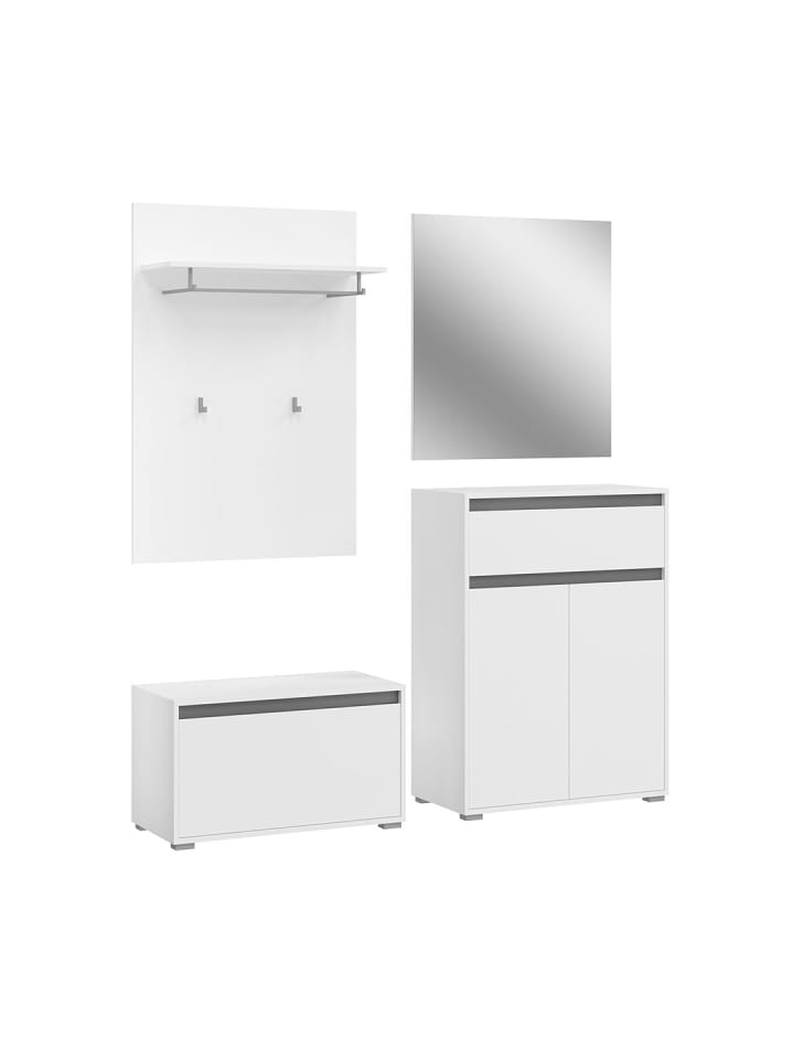 ebuy24 Weiß 167 x 35 cm günstig kaufen onesize