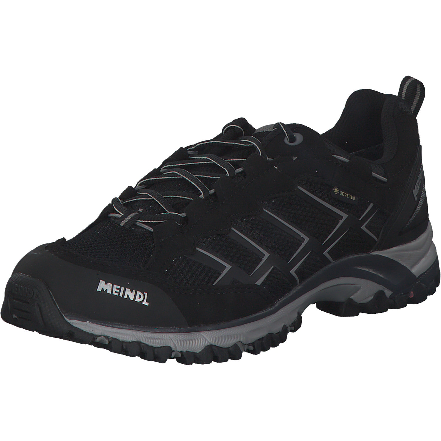 Meindl Caribe GTX 3825, Trekkingschuhe, Herren, Schwarz/Silber