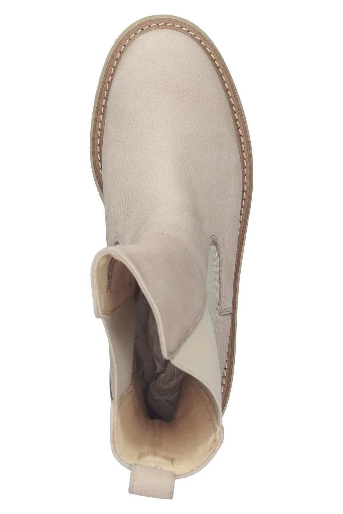 Paul Green  Stiefelette - Beige - Blockabsatz