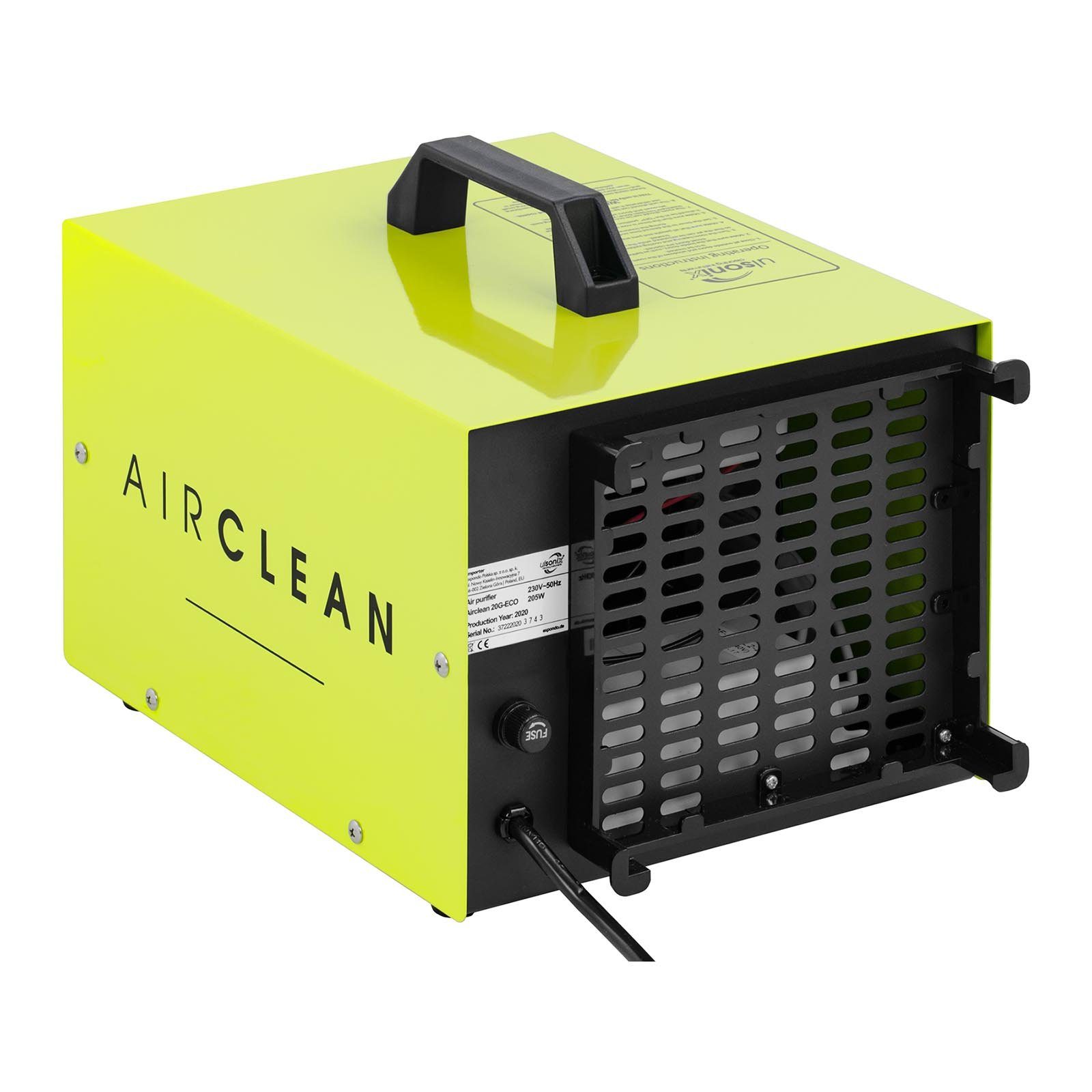 Ulsonix Luftreiniger Ozongenerator 20.000 mg 20 g Ozongerät Ozonisator Ozon Luftreiniger