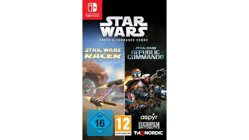 Star Wars Racer & Commondo Combo (Star Wars Racer + Star Wars Republic Commando)